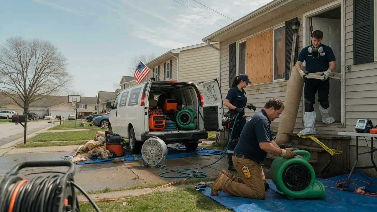 Water Damage Restoration in Albany, LA near me